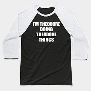 Theodore Baseball T-Shirt